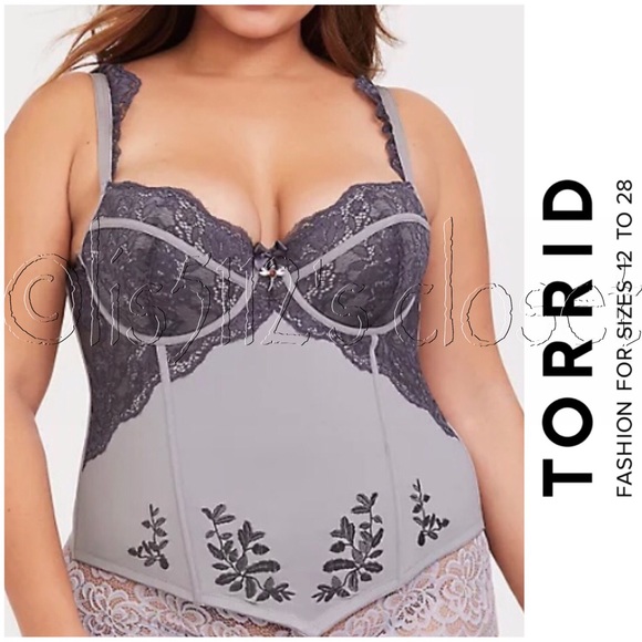 torrid Other - Torrid Outlander Dragonfly Lace Bustier Corset 3X